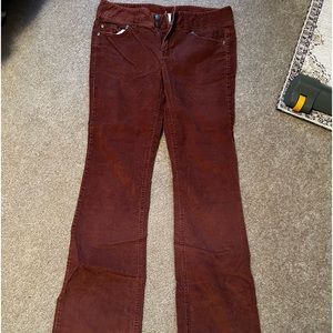 Victoria’s Secret London Jean cords, 10 X long 36 inch inseam